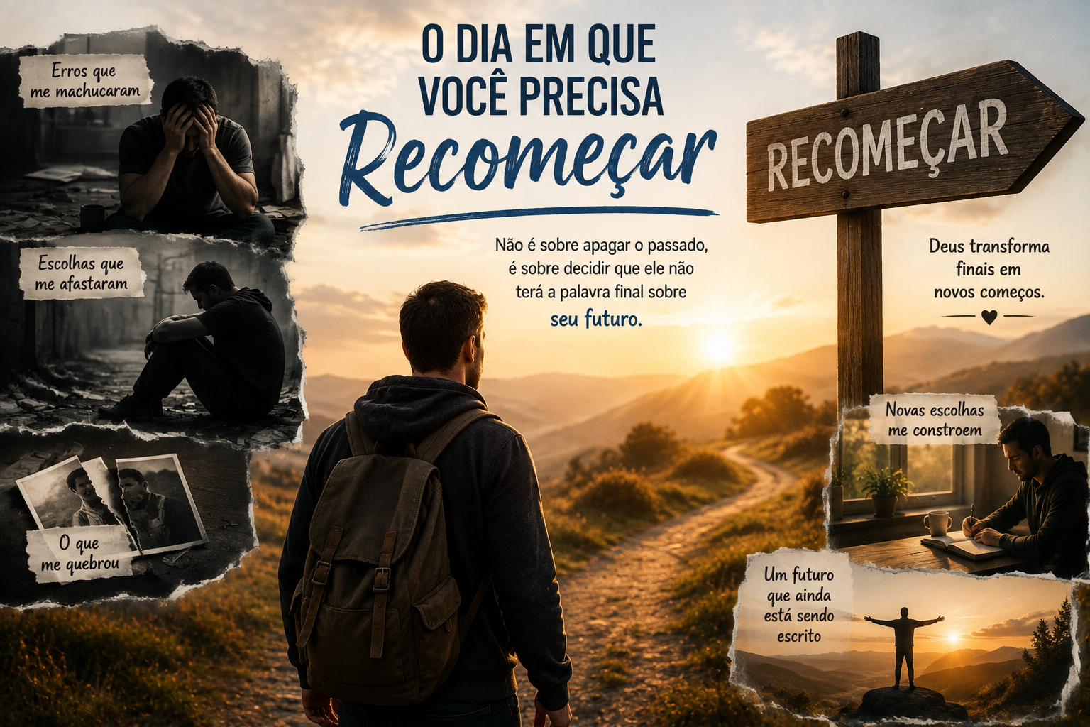 O Dia em Que Você Precisa Recomeçar