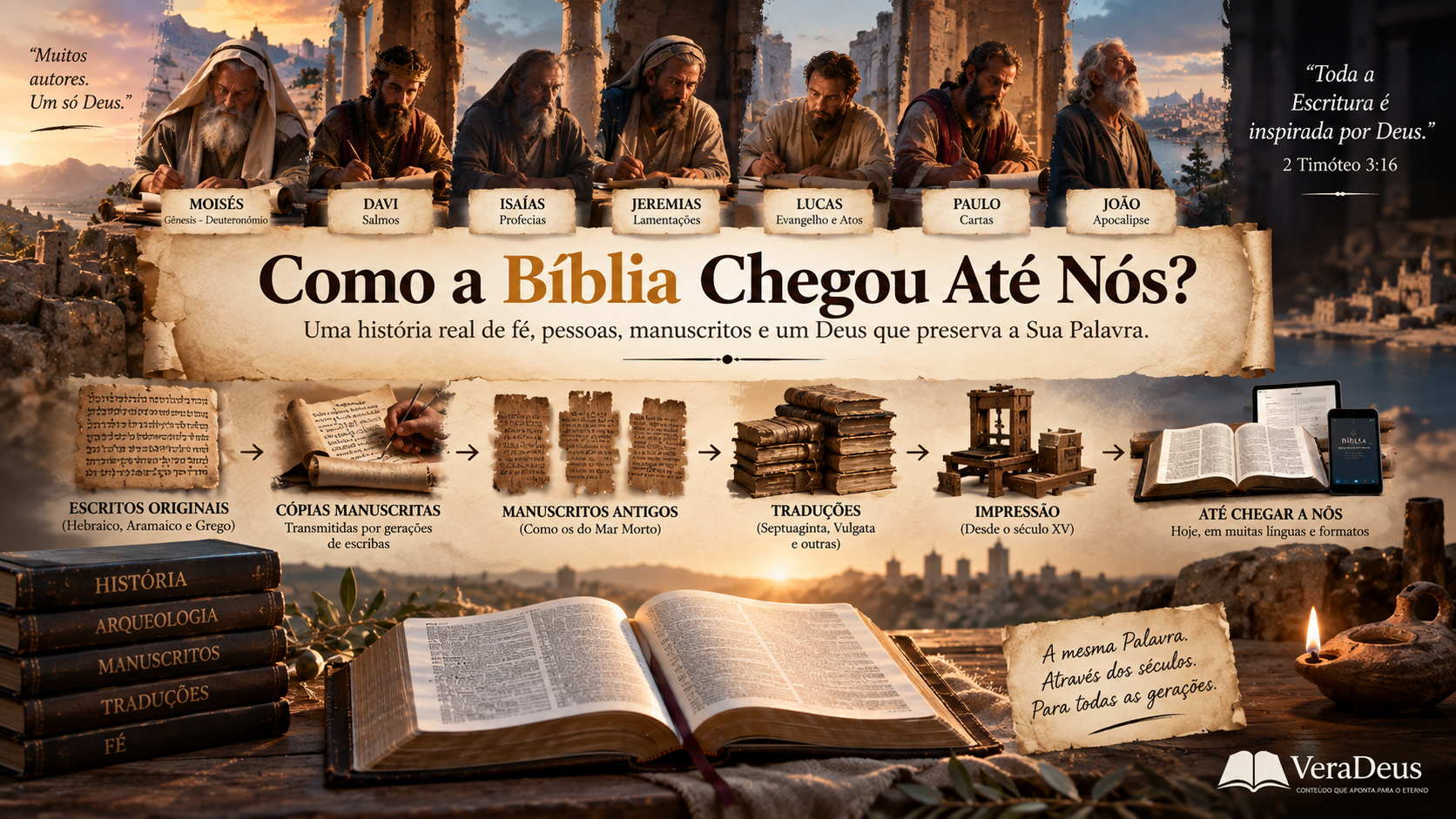 Como a Bíblia Chegou Até Nós?