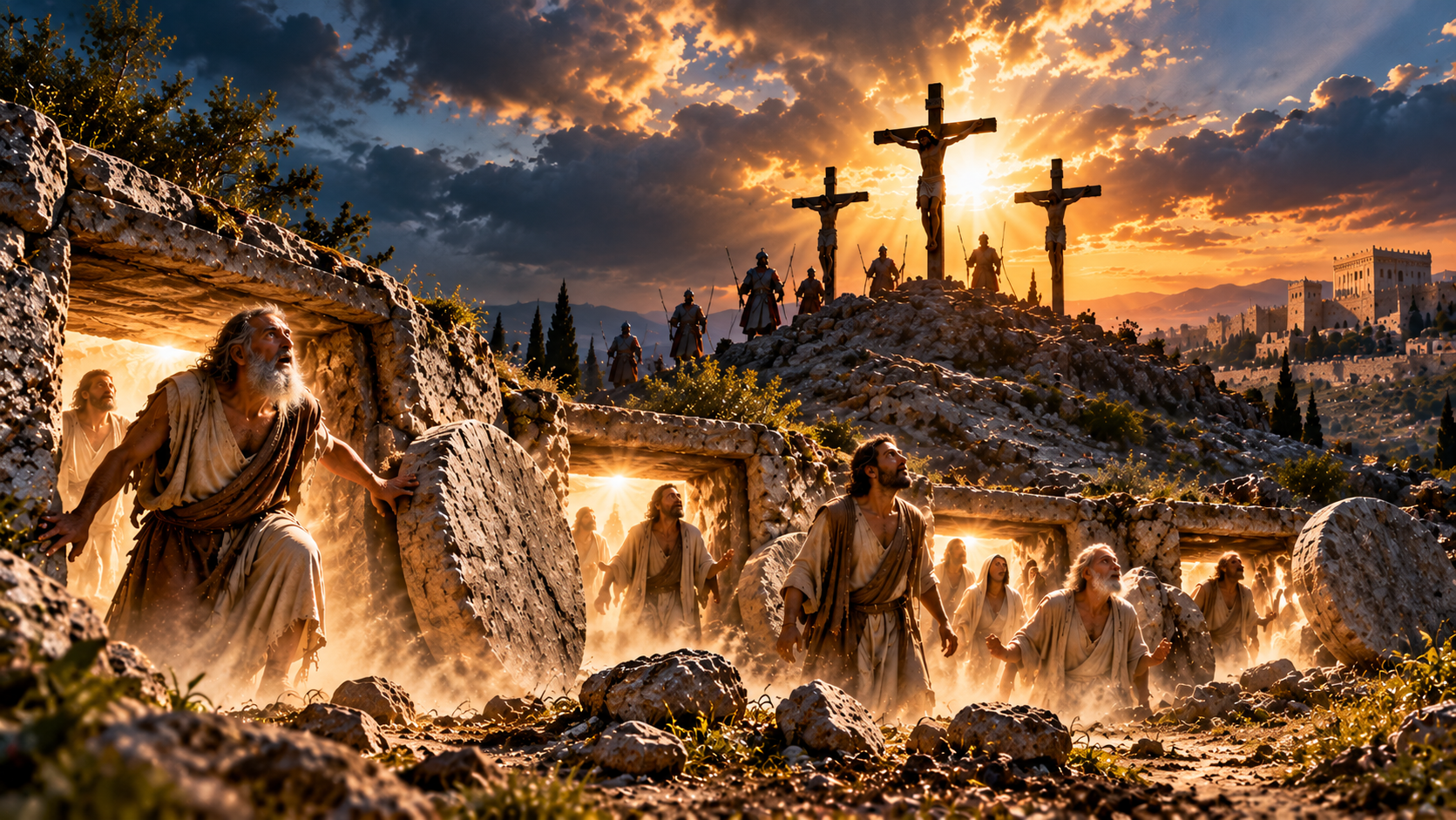 O Que Aconteceu Depois da Morte de Jesus? Os Túmulos Abertos e os Mortos que Ressuscitaram