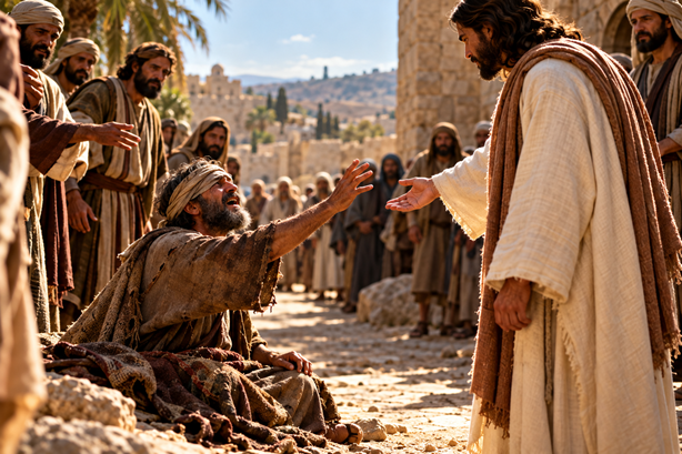 Jesus e o Homem que Não Conseguia Enxergar